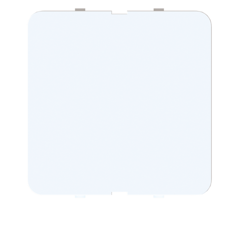 X.BLINDPLATE FOR KOMBIRAMME HVIT