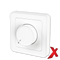 X.DIMMER INNF 2POL UNIVERSAL HVIT 4-400W