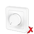 X.DIMMER INNF 2POL UNIVERSAL HVIT 4-400W