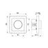 X.DIMMER INNF 2POL UNIVERSAL HVIT 4-400W