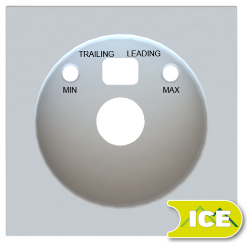 SENTERPLATE RS16 FOR DIMMER SCALA ICE