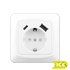 STIKK INNF M/J ENKEL M/USB A+C 18W USB SCALA ICE HURTIGKOBLING