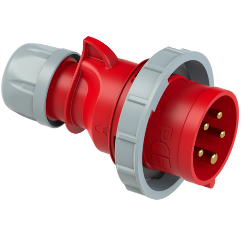 STØPSEL 400V 3P+N+J 432-6 IP67 PCE