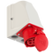 VEGGUTTAK F/GJENNOMKOBL. 316-6 400V 3P+J IP44 PCE