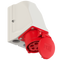 VEGGUTTAK F/GJENNOMKOBL. 416-6 400V 3P+N+J IP44 PCE