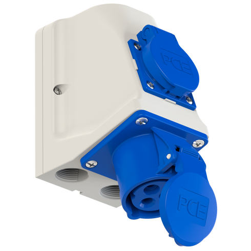 KOMBI STIKK 230V 216-6 IP44 2P+J PCE