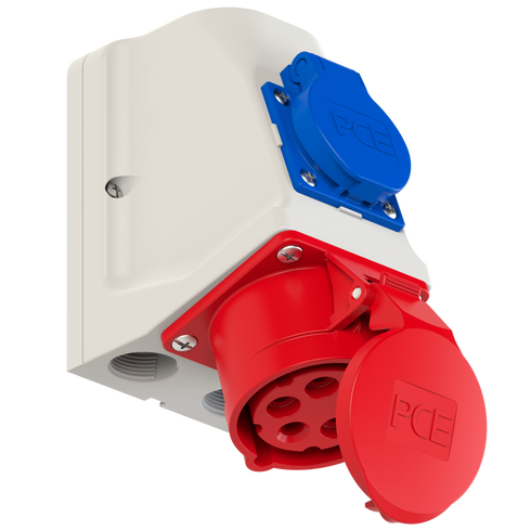 KOMBI STIKK 400V 416-6 IP44 3P+N+J PCE