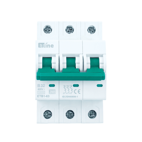ETLINE AUTOMAT 3P 32A-B-KAR 10kA