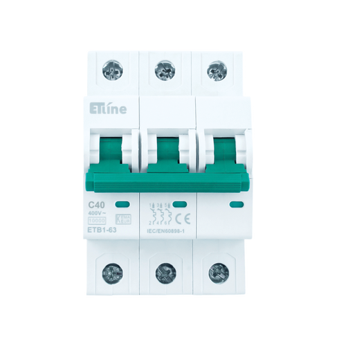 ETLINE AUTOMAT 3P 40A-C-KAR 10kA