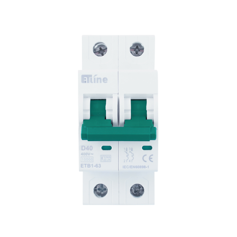 ETLINE AUTOMAT 2P 40A-D-KAR 10kA