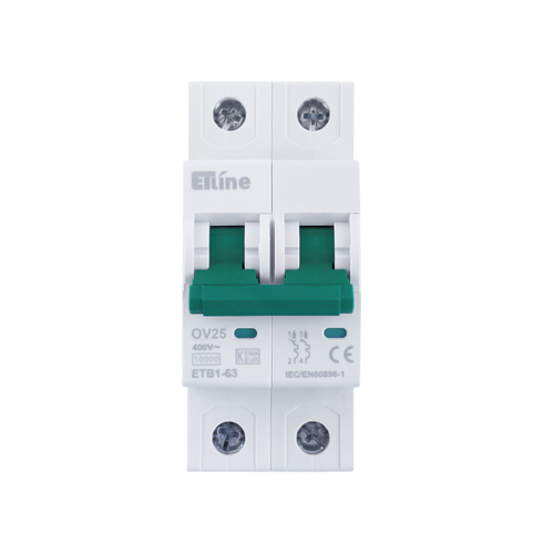 ETLINE OVERLASTVERN 2P 25A 10kA