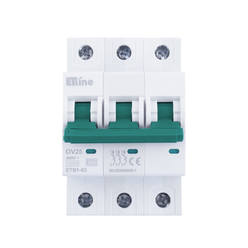 ETLINE OVERLASTVERN 3P 25A 10kA
