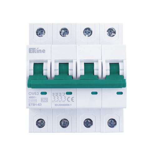 ETLINE OVERLASTVERN 4P 63A 10kA