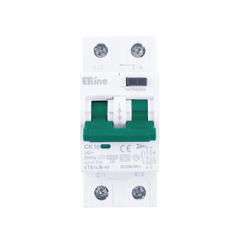 ETLINE JFA 2P2M 10A-CK-KAR 30mA 6kA