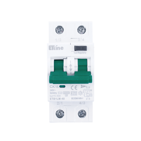 ETLINE JFA 2P2M 15A-CK-KAR 30mA 6kA