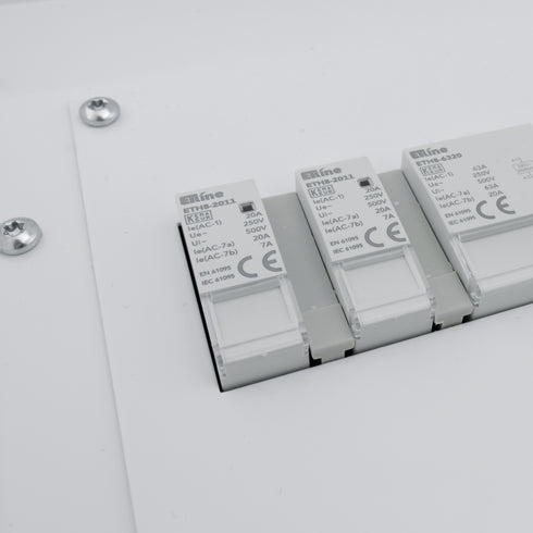 ETLINE AVSTANDSSTYKKE FOR DIN-SKINNE 0.5MODUL