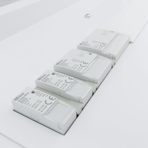 ETLINE AVSTANDSSTYKKE FOR DIN-SKINNE 0.5MODUL