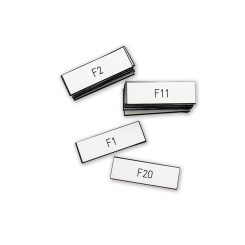 ETLINE MERKESKILT F1-F20