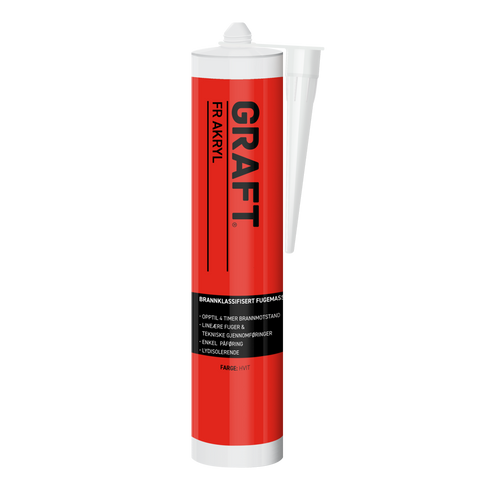 GRAFT FR Akryl - 310 ml Patron Hvit