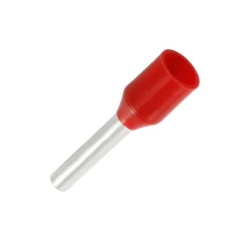 Isolert endehylse 1,5mm² 8mm - 100 stk