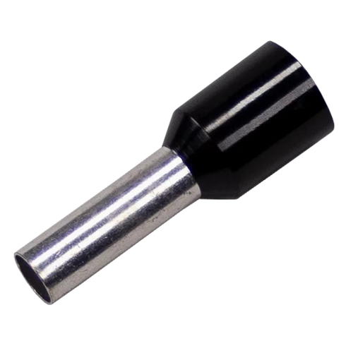 Isolert endehylse 6mm² 12mm - 100 stk