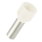 Isolert endehylse 10mm² 12mm - 100 stk