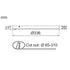 ETLED FLAT PRO 28W HVIT M/PIR