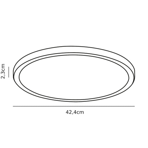 ETLED ARC 42 IP54 2700K DIM