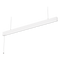 ETLED LINE OFFICE HVIT 1200MM 40W UGR<19 2CCT M/LEDN SNORDIM