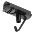 Pendeladapter for skinne Sort