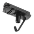 Pendeladapter for skinne Sort