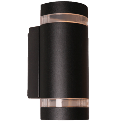 Focus vegg sort. GU10, 2x35W