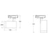 ETLED STAR 1-TENNING SPOT SORT GU10, MAX 7W LED