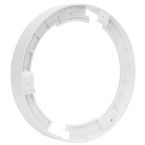 ETLED FLAT 18W PÅVEGGSRING HVIT