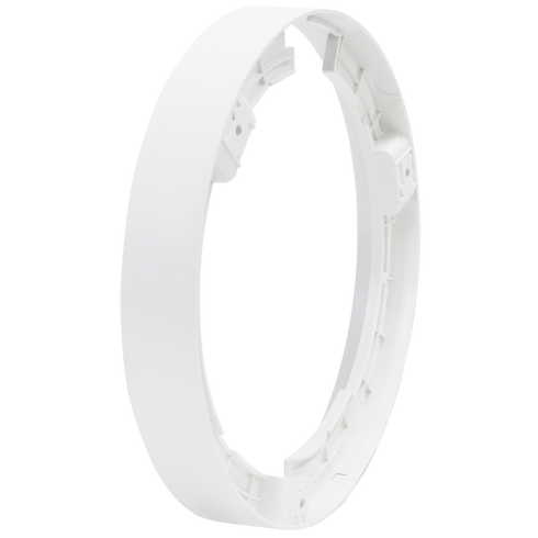 ETLED FLAT 18W PÅVEGGSRING HVIT