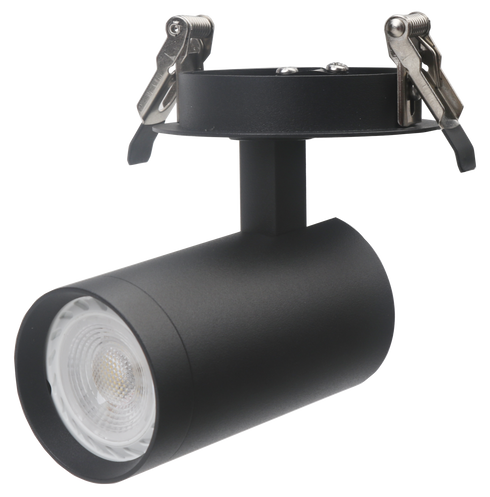 ETLED STAR SPOT GU10 SORT TAKMONTERING MAX 7W LED