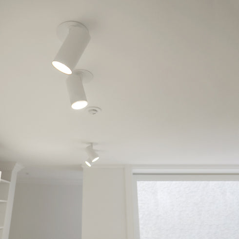 ETLED STAR SPOT GU10 SORT TAKMONTERING MAX 7W LED