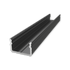 ETLED STRIP PROFIL LAV SORT PÅVEGG H:10MM L:2020MM