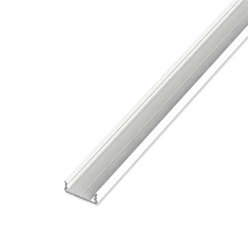 ETLED STRIP PROFIL X.LAV HVIT PÅVEGG H:6MM L:2020MM
