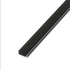 ETLED STRIP PROFIL X.LAV SORT PÅVEGG H:6MM L:2020MM