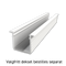 ETLED STRIP PROFIL HØY HVIT INNFELT H:15MM L2020MM