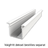 ETLED STRIP PROFIL HØY HVIT INNFELT H:15MM L2020MM