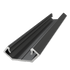 ETLED STRIP HJØRNEPROFIL SORT PÅV. 45° H:9MM B:16MM L2020MM