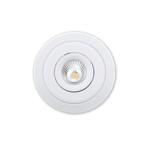 ETLED DECO RAMME 1 HULL HVIT RUND TIL GLOW/DEEP/360