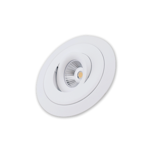 ETLED DECO RAMME 1 HULL HVIT RUND TIL GLOW/DEEP/360