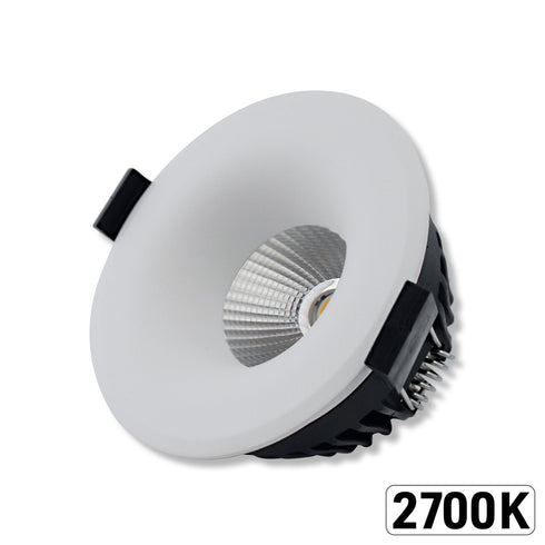 ETLED DEEP 2700K MATT HVIT 8,5W IP54