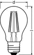 LED LYSPÆRE CLA Glowdim 60 6.5W/827 E27