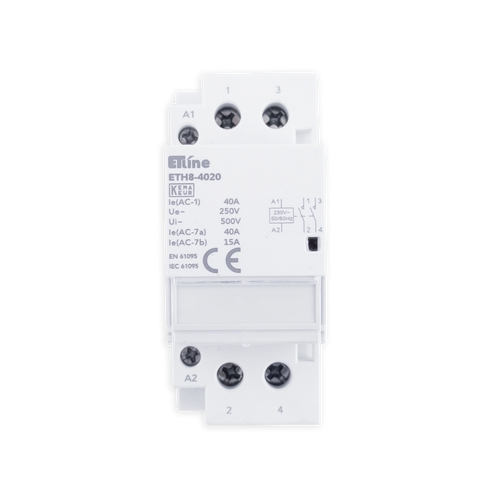 ETLINE MOD.KONTAKTOR 2P 40A 230V 2M 2NO