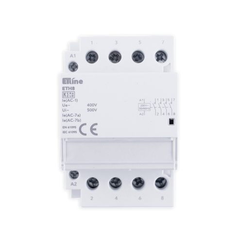 ETLINE MOD.KONTAKTOR 4P 63A 230V 3M 4NO
