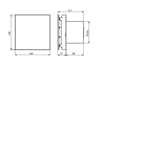 Baderomsvifte FRESH 100